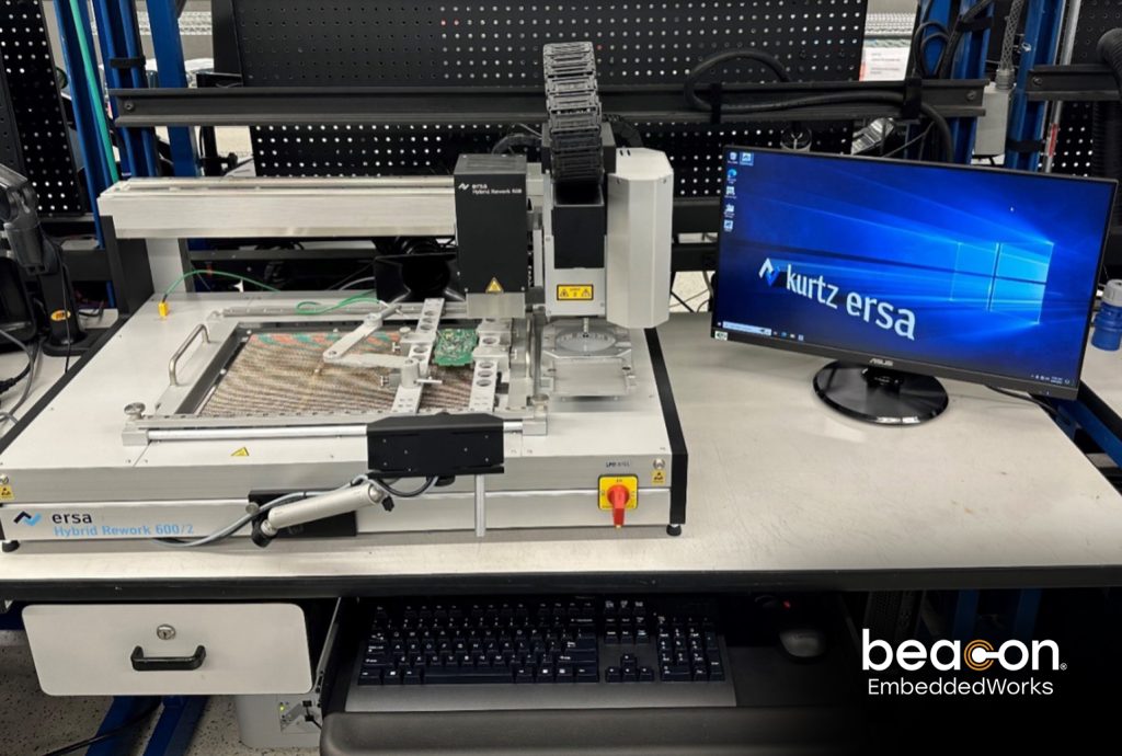 BGA rework work station